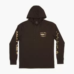 Saltycrew Salty Crew Bruce Hood Tech Tee Black