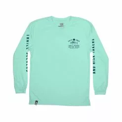 Saltycrew Salty Crew Fishmonger LS Tech Tee Seafoam
