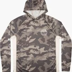 Saltycrew Salty Crew Palomar Pinnacle Hood Camo Tan