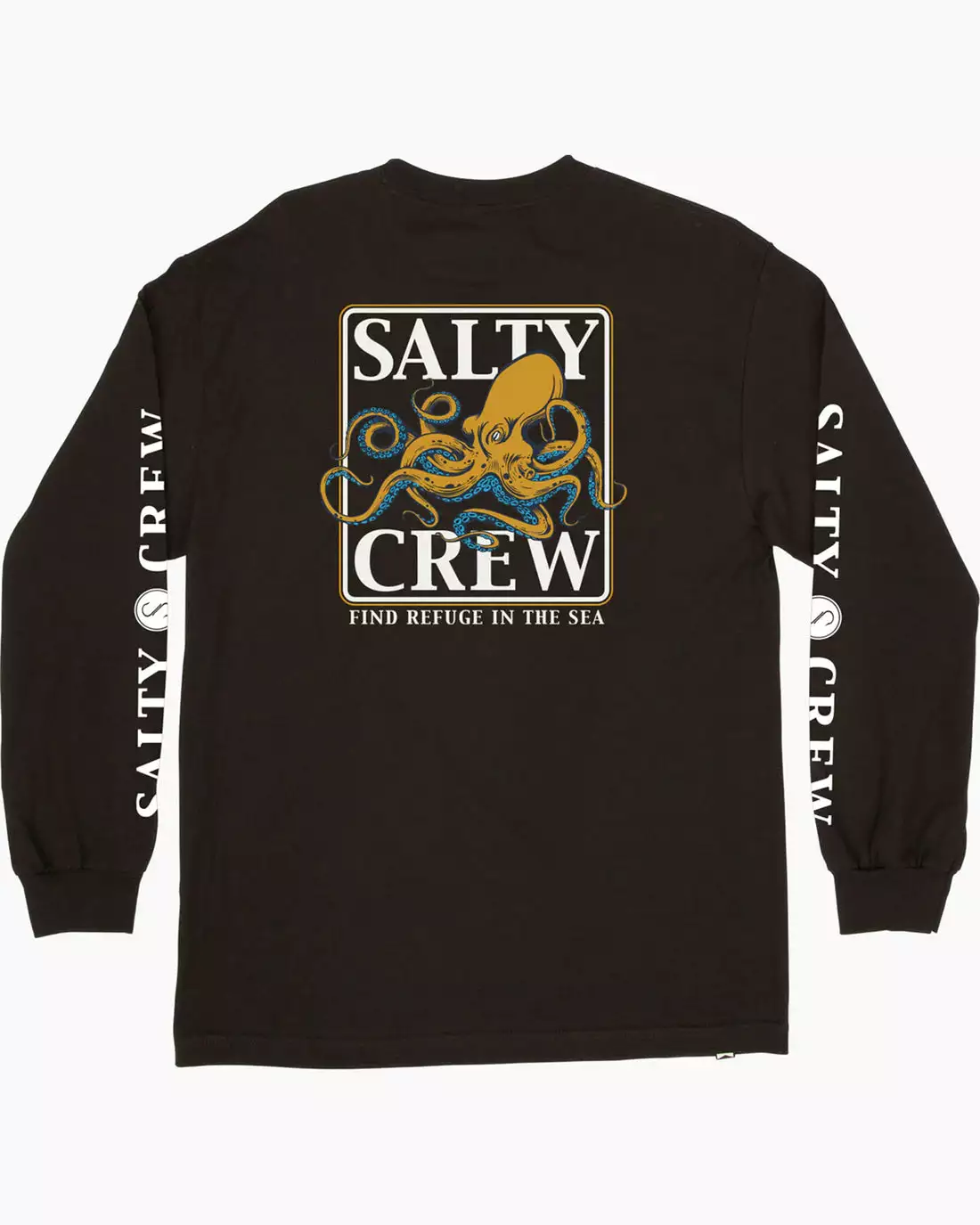 Saltycrew Salty Crew Ink Slinger LS Tee Black 1 Saltycrew Salty Crew Ink Slinger LS Tee Black