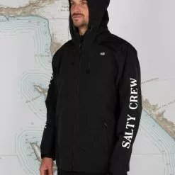 Saltycrew Salty Crew PINNACLE JACKET 5 Saltycrew Salty Crew PINNACLE JACKET -Reels Shop 20935050 BLK OMSIDELEFT