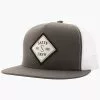 Saltycrew Salty Crew Tippet Trucker Hat Charcoal White