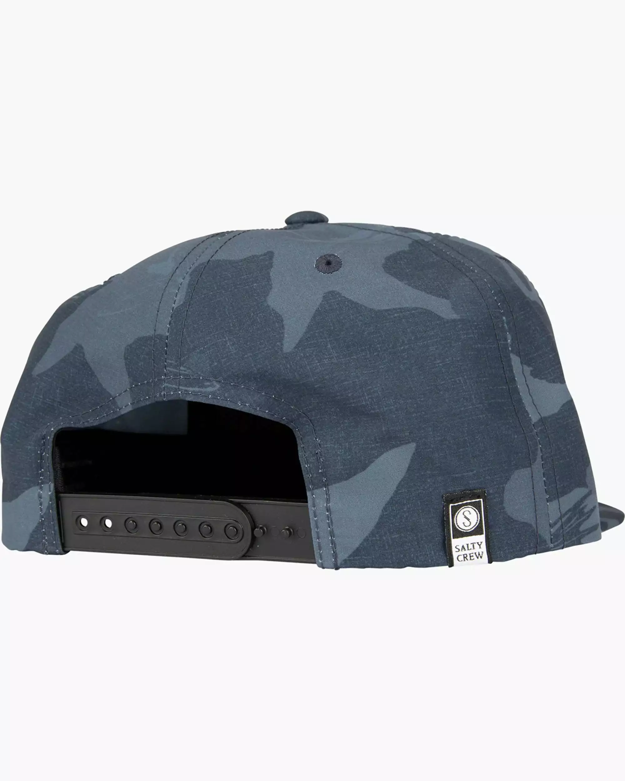 Saltycrew Salty Crew Alpha Tech 5 Panel Hat Black Camo 2 Saltycrew Salty Crew Alpha Tech 5 Panel Hat Black Camo - Image 2