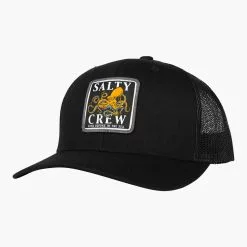 Saltycrew Salty Crew Ink Slinger Retro Trucker Hat Black