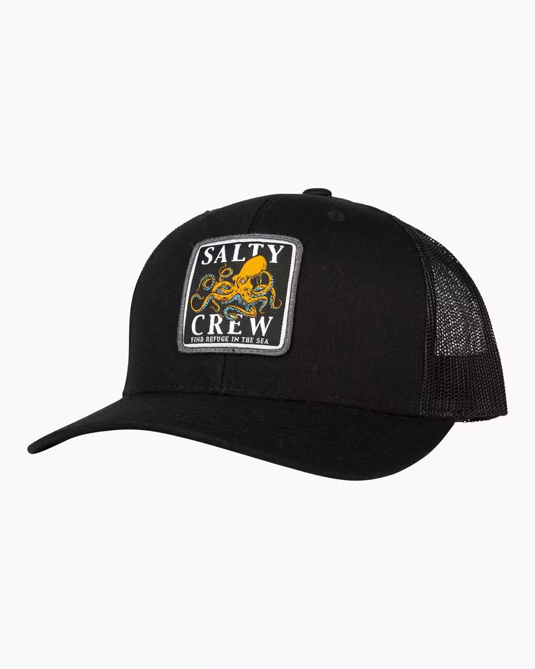 Saltycrew Salty Crew Ink Slinger Retro Trucker Hat Black 1 Saltycrew Salty Crew Ink Slinger Retro Trucker Hat Black