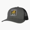 Saltycrew Salty Crew Ink Slinger Retro Trucker Hat Charcoal Black