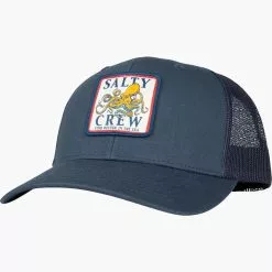 Saltycrew Salty Crew Ink Slinger Retro Trucker Hat Navy