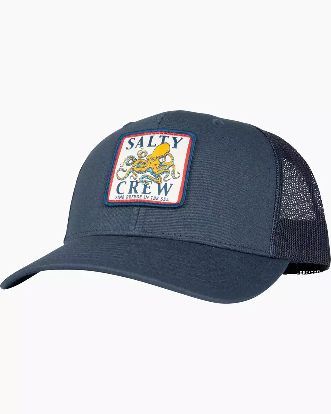 Saltycrew Salty Crew Ink Slinger Retro Trucker Hat Navy 1 Saltycrew Salty Crew Ink Slinger Retro Trucker Hat Navy