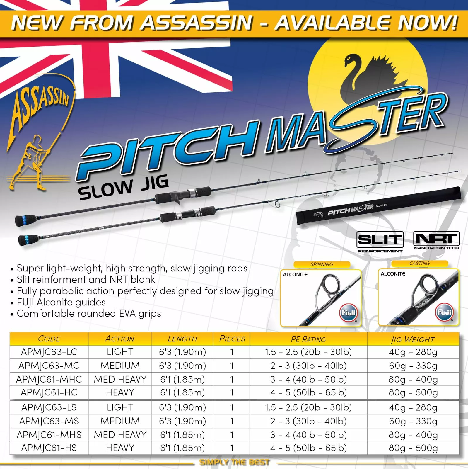 Assassin Pitchmaster Slow Jig 1 Assassin Pitchmaster Slow Jig
