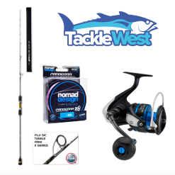 TackleWest Assassin Spinmaster Jigging Combo