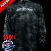 Bigfish Aus CAMO DARK GREY HOODIE Long Sleeve
