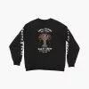 Saltycrew Salty Crew Buggin Out Crew Fleece Jumper Black