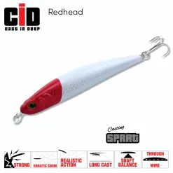 CID Casting Sprat 80 20 CID Casting Sprat 80 -Reels Shop CIDSpratRedhead