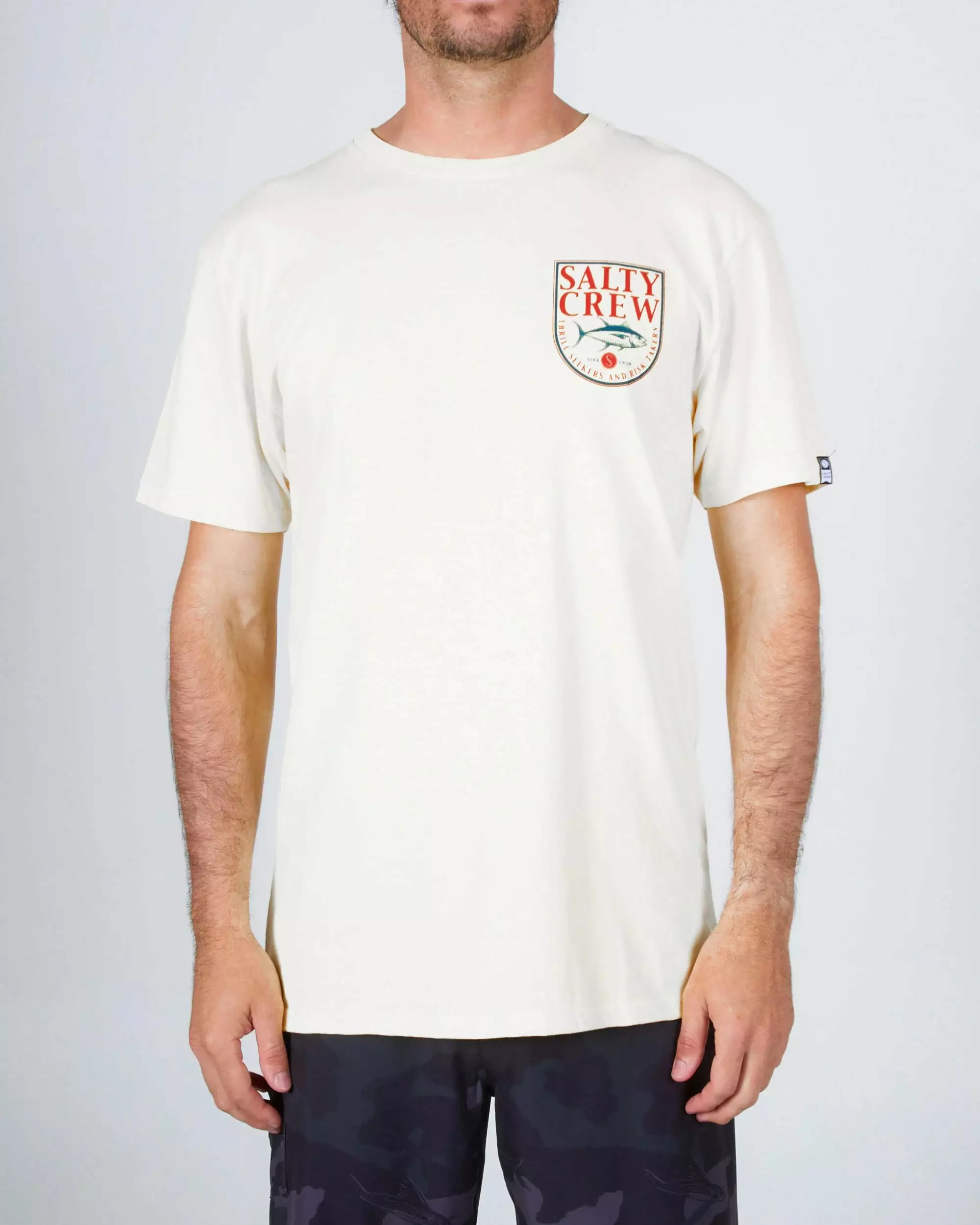 Saltycrew Salty Crew Current SS Tee White 2 Saltycrew Salty Crew Current SS Tee White - Image 2