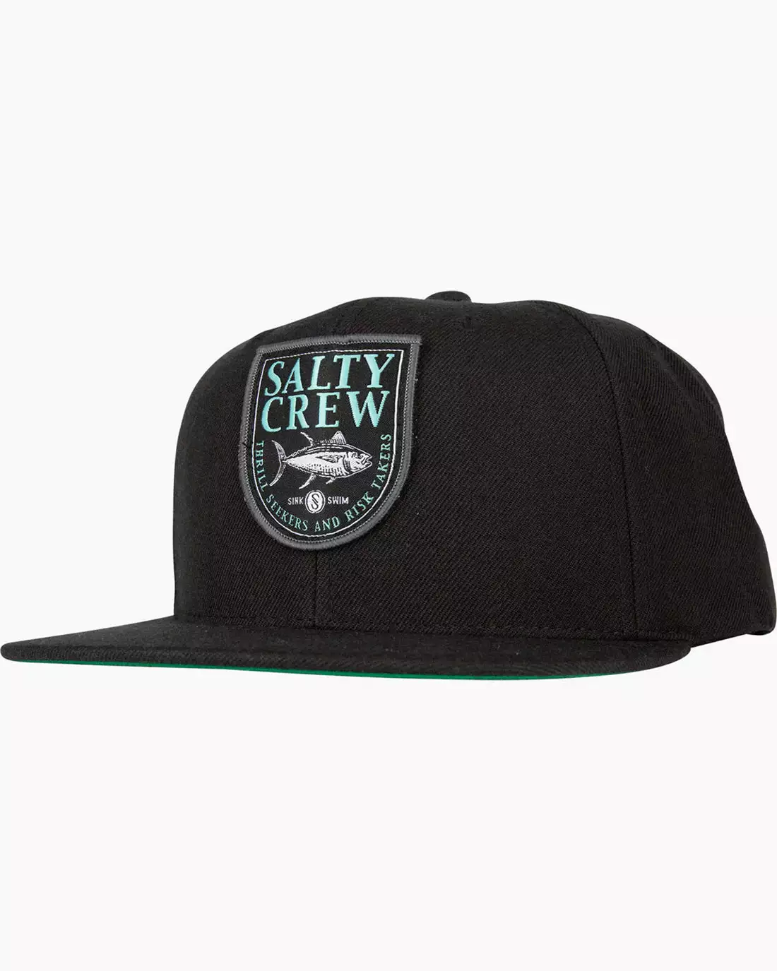Saltycrew Salty Crew Current 6 Panel Hat Black 1 Saltycrew Salty Crew Current 6 Panel Hat Black