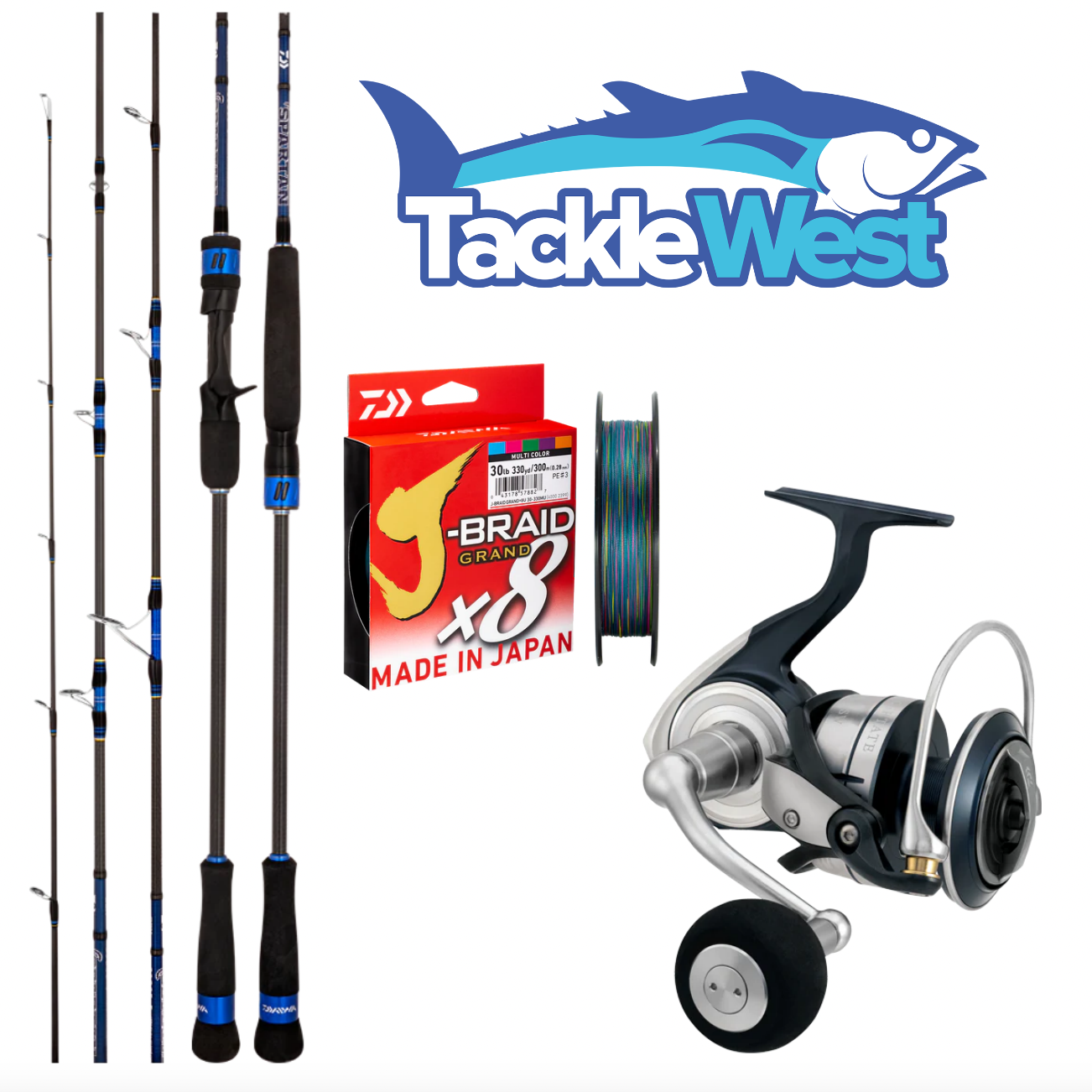 TackleWest Daiwa Certate SW Jigging Combo 1 TackleWest Daiwa Certate SW Jigging Combo