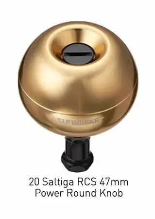 Daiwa Saltiga SLP Works Round Knob 47mm 1 Daiwa Saltiga SLP Works Round Knob 47mm