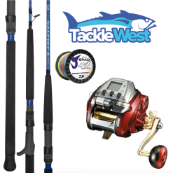 Daiwa Seaborg 500 Saltist-X Combo