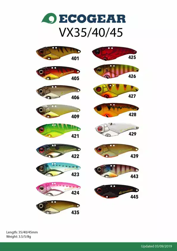 Ecogear VX45 Blade 2 Ecogear VX45 Blade - Image 2