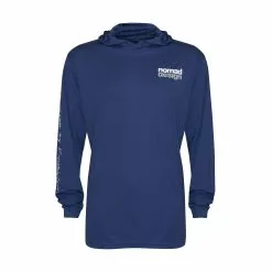 Nomad Design Hooded Tech Shirt Wayfarer Marine