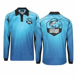 Nomad Design Shirt LS Collared Wahoo Underwater