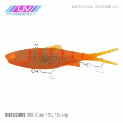 Samaki Vibelicious 100mm 30 Samaki Vibelicious 100mm -Reels Shop Motor Oil UV
