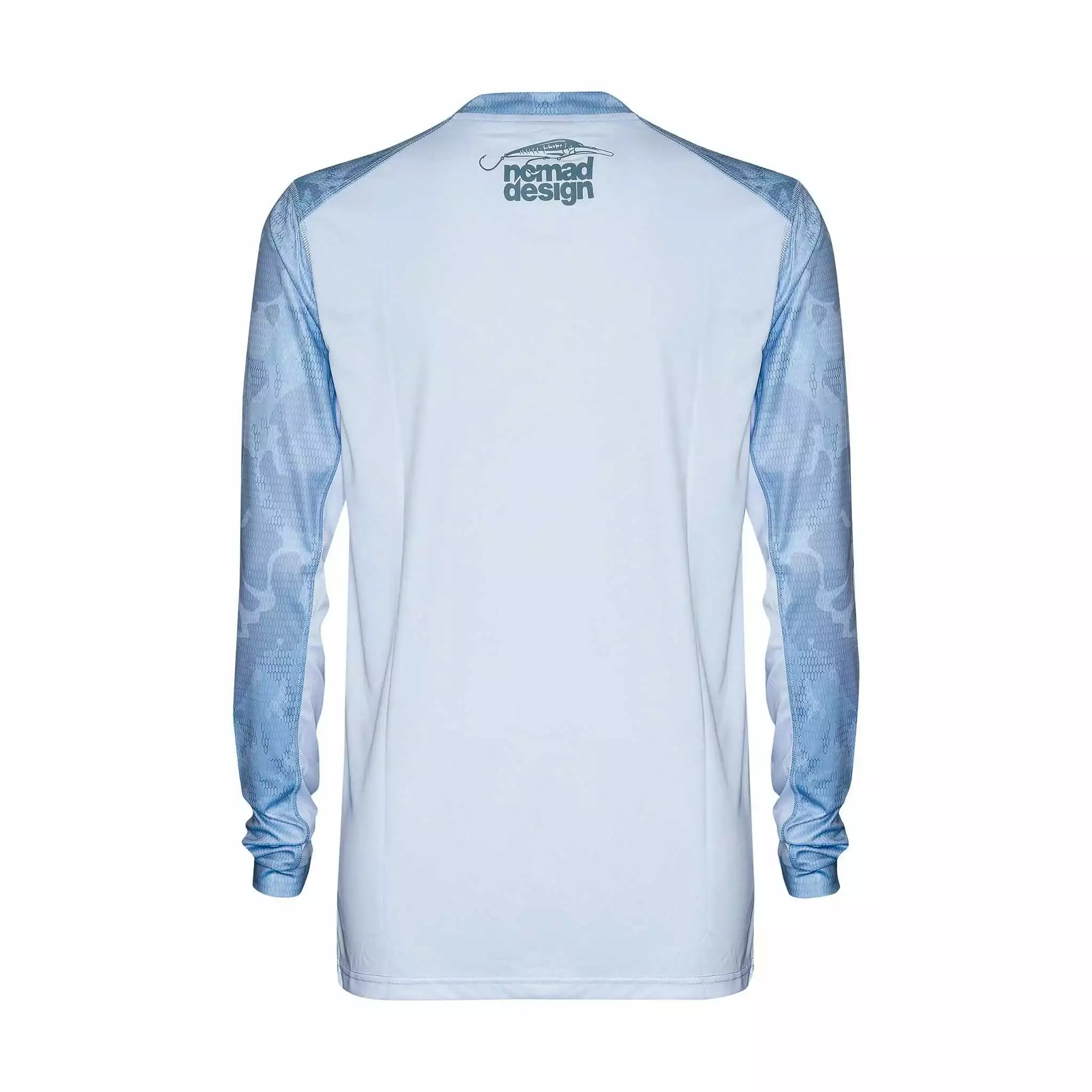 Nomad Design Tech Shirt Camo Splice Blue 2 Nomad Design Tech Shirt Camo Splice Blue - Image 2