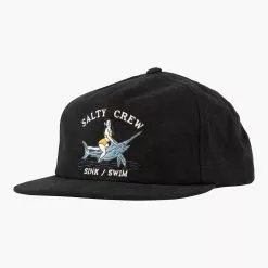 Saltycrew Salty Crew Pinnacle Broadbill Corduroy 5 Panel Black