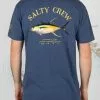 Saltycrew Salty Crew Ahi Mount SS Tee Navy