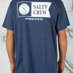 Saltycrew Salty Crew Alpha SS Tee Navy