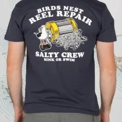 Saltycrew Salty Crew Birdsnest Premium SS Tee Harbor Blue