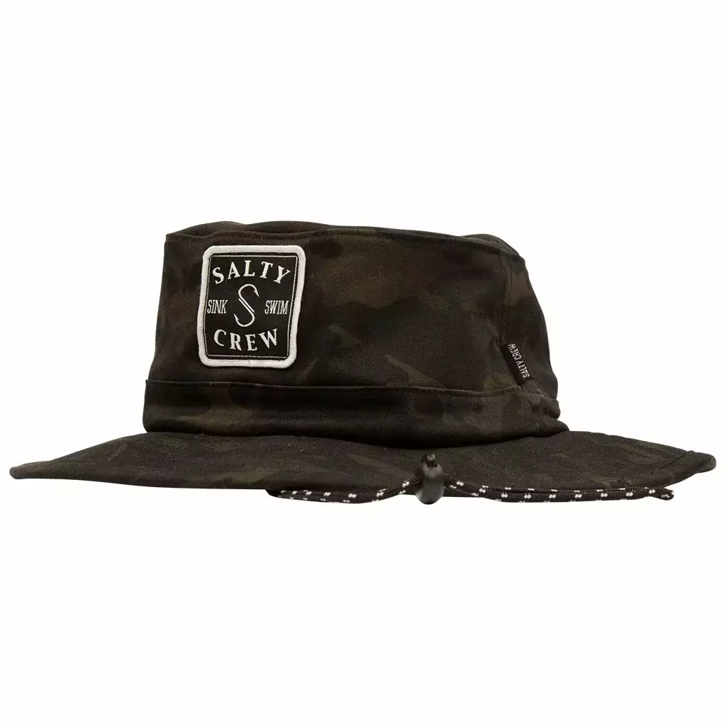 Saltycrew Salty Crew Alpha Tech Boonie Hat Black 1 Saltycrew Salty Crew Alpha Tech Boonie Hat Black