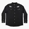 Saltycrew Salty Crew Cortes LS Woven Black