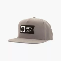 Saltycrew Salty Crew Alpha Tech 5 Panel Hat Grey