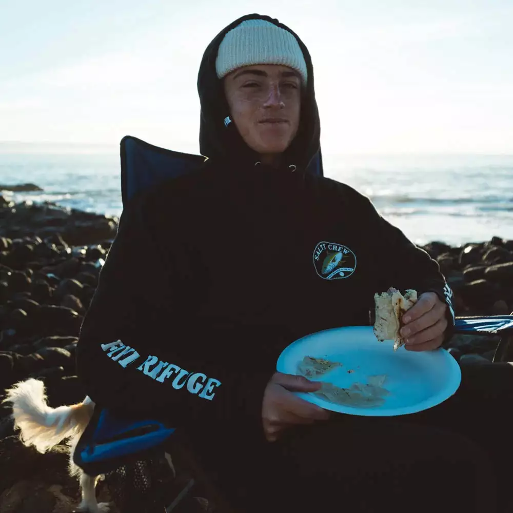 Saltycrew Salty Crew HOMEGUARD HOOD FLEECE 2 Saltycrew Salty Crew HOMEGUARD HOOD FLEECE - Image 2