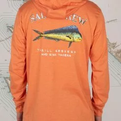 Saltycrew Salty Crew El Dorado Hood Tech Tee Sunburn