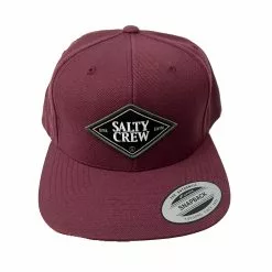 Saltycrew Salty Crew Backstay 6 Panel Hat Burgundy