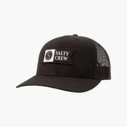 Saltycrew Salty Crew Pinnacle 2 Retro Trucker Hat Black