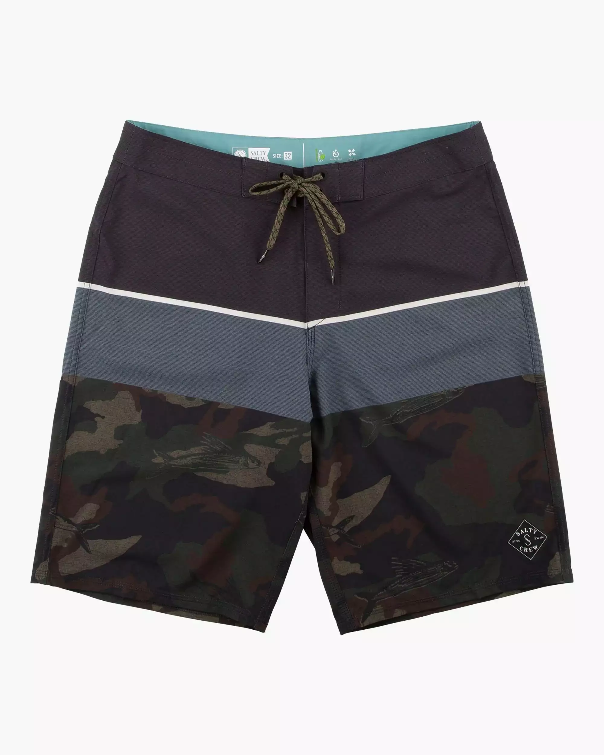 Saltycrew Salty Crew Stacked Boardshort Camo 1 Saltycrew Salty Crew Stacked Boardshort Camo