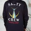 Saltycrew Salty Crew Tailed Hood Fleece Jumper Navy