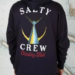 Saltycrew Salty Crew Tailed Hood Fleece Jumper Navy