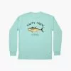 Saltycrew Salty Crew Ahi Mount Tech LS Tee Seafoam