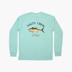 Saltycrew Salty Crew Ahi Mount Tech LS Tee Seafoam