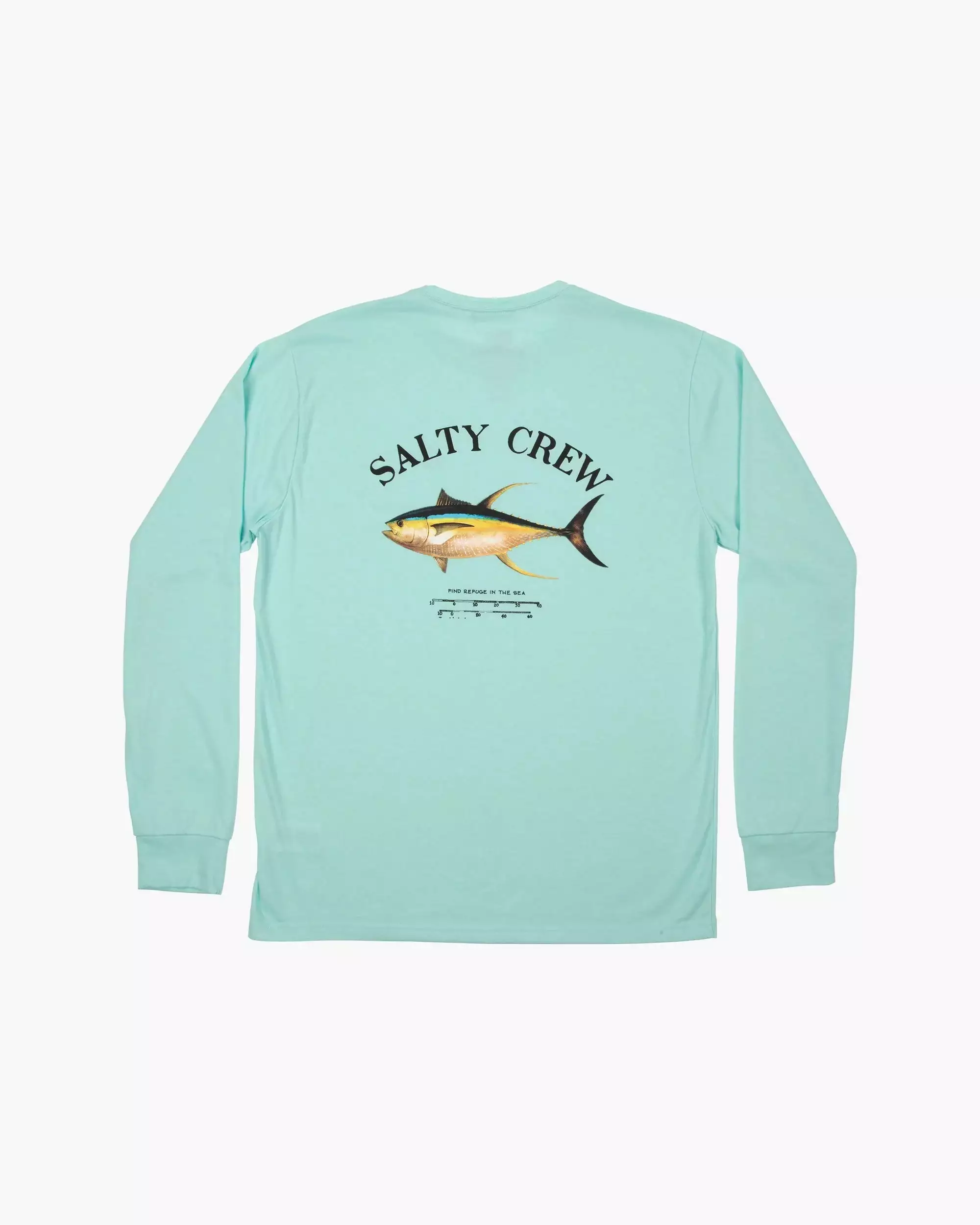 Saltycrew Salty Crew Ahi Mount Tech LS Tee Seafoam 1 Saltycrew Salty Crew Ahi Mount Tech LS Tee Seafoam