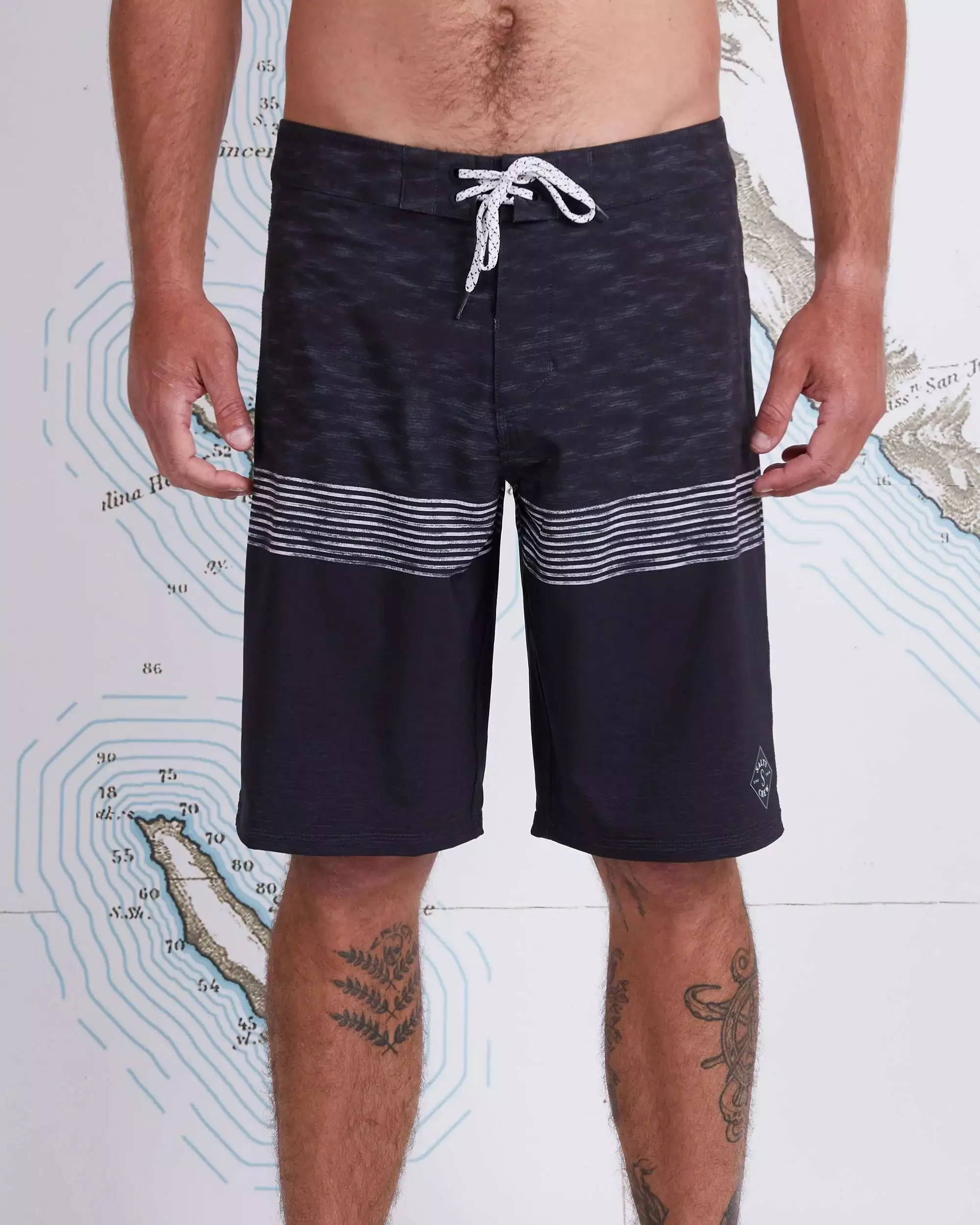 Saltycrew Salty Crew Vessels Boardshort Black 1 Saltycrew Salty Crew Vessels Boardshort Black