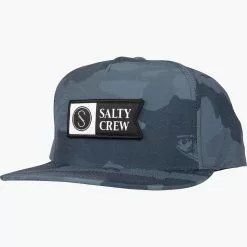 Saltycrew Salty Crew Alpha Tech 5 Panel Hat Black Camo