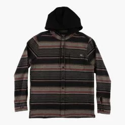 Saltycrew Salty Crew Mainland Flannel Black