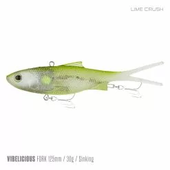 Samaki Vibelicious 125mm 20 Samaki Vibelicious 125mm -Reels Shop Samaki Vibelicious 125mm Lime Crush