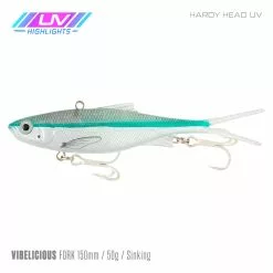 Samaki Vibelicious 150mm 31 Samaki Vibelicious 150mm -Reels Shop Samaki Vibelicious Hardy Head UV