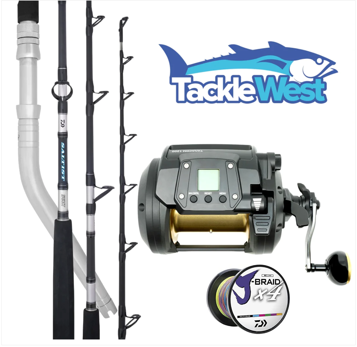 Daiwa Tanacom 1200 Saltist Deep Drop Combo 1 Daiwa Tanacom 1200 Saltist Deep Drop Combo